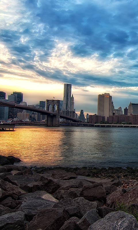 New_York, мосты, город, камни, вода, NYC, USA, city, Нью Йорк 480x800 скачать New_York, мосты, город, камни, вода, NYC, USA, city, Нью Йорк 480x800 бесплатно