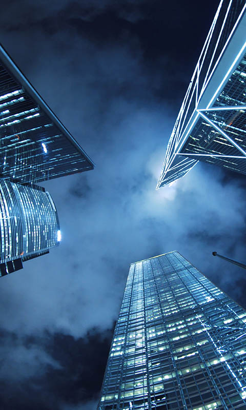 Картинка ночь, Hong Kong, город, здания, небоскребы, небо, Китай, высотные 480x800 бесплатно Картинка ночь, Hong Kong, город, здания, небоскребы, небо, Китай, высотные 480x800